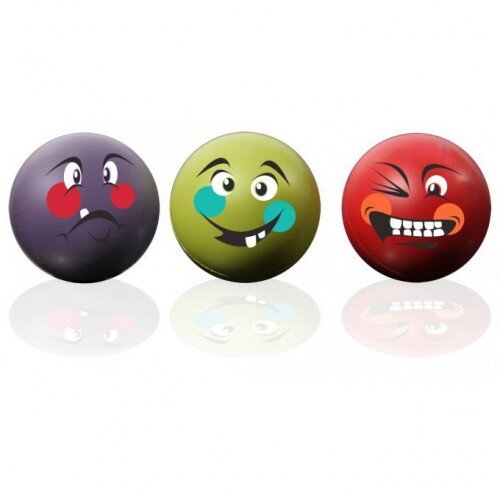 Мяч массажный Gymstick Anti-Stress Ball 3 шт, диаметр 6,3 см