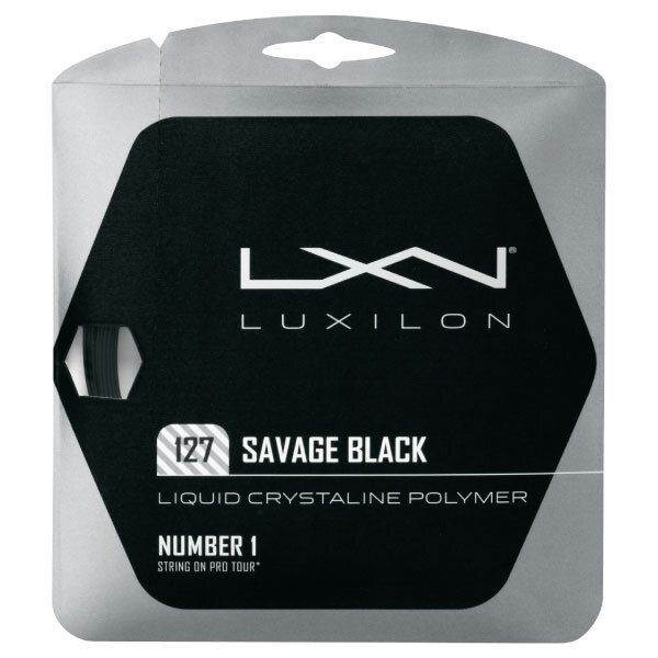 Теннисная струна Savage Black 12 м LUXILON