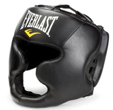 Шлем тренировочный Everlast Martial Arts PU Full Face (7420LXLU)