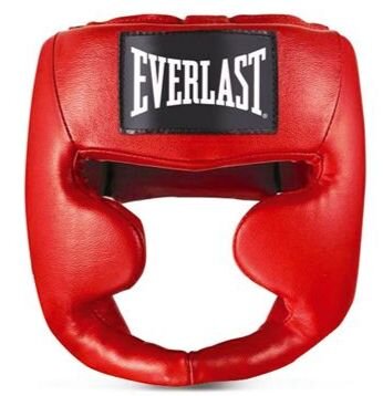 Тренировочный шлем Everlast Martial Arts Leather Full Face (7620)