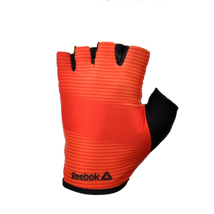 Тренировочные перчатки Reebok (без пальцев) (RAGB-11234RD)размеры:S,M,L,XL
