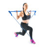 Гимнастическая палка с амортизатором Gymstick (сопротивление от 10 кг - до 30 кг)