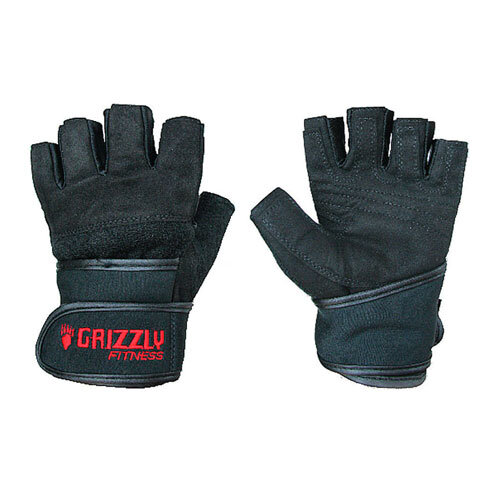 Перчатки с фиксатором запястья Grizzly Fitness Power training 8750-04 (женские)