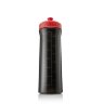 Бутылка для тренировок Reebok 750 ml, прозрачная, черн-красная, (RABT-11005BKRD)