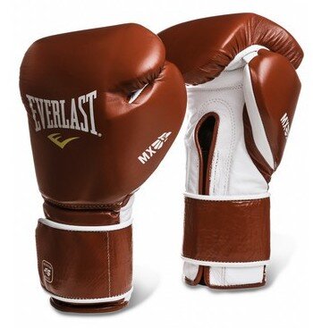 Перчатки Everlast MX Training на липучке, кожа, 12-16 oz (2200000)