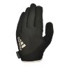 Перчатки для фитнеса (с пальцами) Adidas Essential (черный/белый) (ADGB-12421WH) 