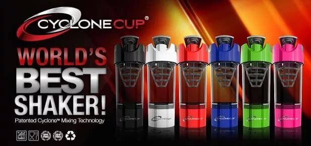 Шейкер Cyclone Cup 591 мл 2 в 1