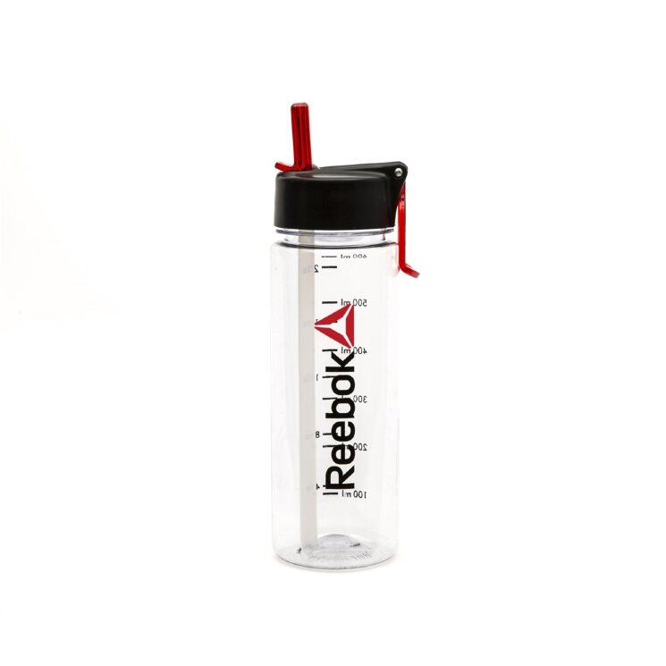 Бутылка для воды Reebok 0,65 Clear Wordmark (RABT-P65CLWORD)