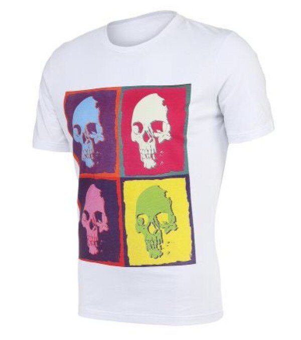 Футболка FIGHTPOINT Fun Skull (FPTS 05 WH)
