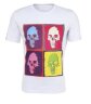 Футболка FIGHTPOINT Fun Skull (FPTS 05 WH)