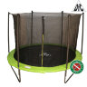 СКЛАДНОЙ СЕМЕЙНЫЙ БАТУТ С СЕТКОЙ DFC JUMP (14FT-TR-EG) (цвета: green/apple green) (427 см) 