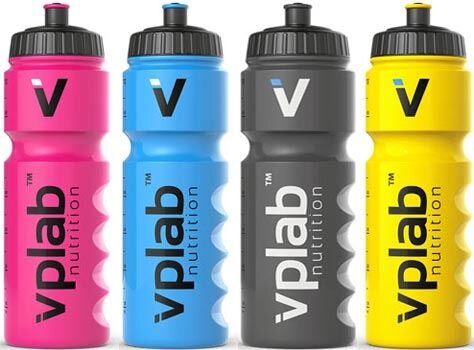 Спортивная бутылка Vplab Drinking Bottle Gripper 750 мл (черный/синий/желтый/розовый)