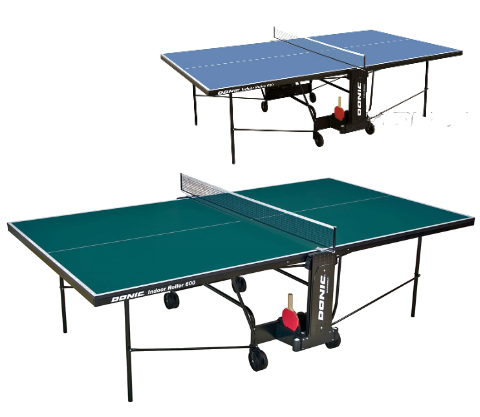Теннисный стол Donic Indoor Roller 600 зеленый, синий (230286)