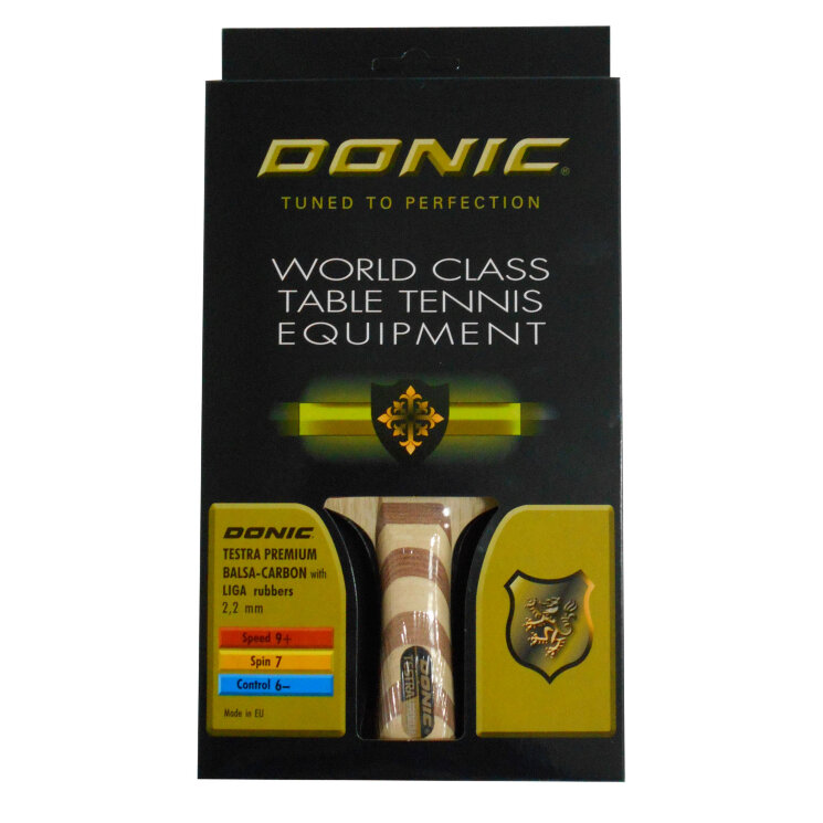 Ракетка для настольного тенниса Donic Testra Premium with Liga rubbers (200205)