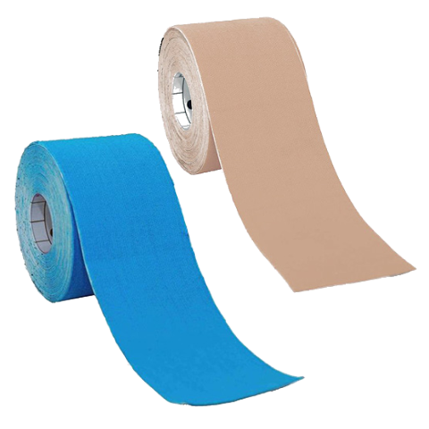 Кинезио-тейп Dittmann D-Tape Kinesiologie 5м x 5см, бежевый, бирюзовый