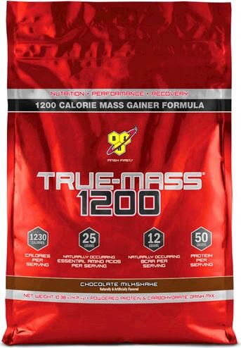 Гейнер BSN True-Mass 1200 вес 4,65 кг