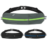 Беговая сумка на пояс Fitletic Bolt, серый, черный, черный с синим