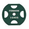 Диск X-Training уретановый цветной FOREMAN, вес: 5 кг - 25 кг (FM/UPX)