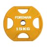 Диск X-Training уретановый цветной FOREMAN, вес: 5 кг - 25 кг (FM/UPX)