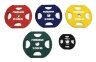 Диск X-Training уретановый цветной FOREMAN, вес: 5 кг - 25 кг (FM/UPX)