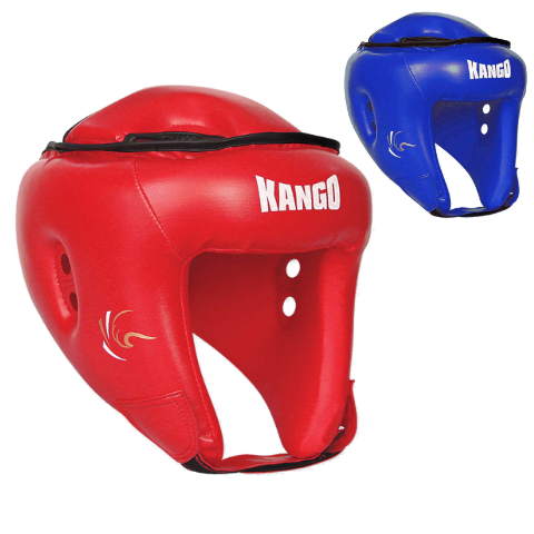Шлем боксерский Kango KHG-11 Blue PU (01707), KHG-11 Red PU (01705)