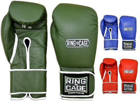Перчатки тренировочные на липучке Ring to Cage "JAPANESE STYLE"