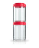 Контейнеры Blender Bottle GoStaks 2 контейнера по 150 мл (аква/черный/красный)