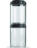 Контейнеры Blender Bottle GoStaks 2 контейнера по 150 мл (аква/черный/красный)