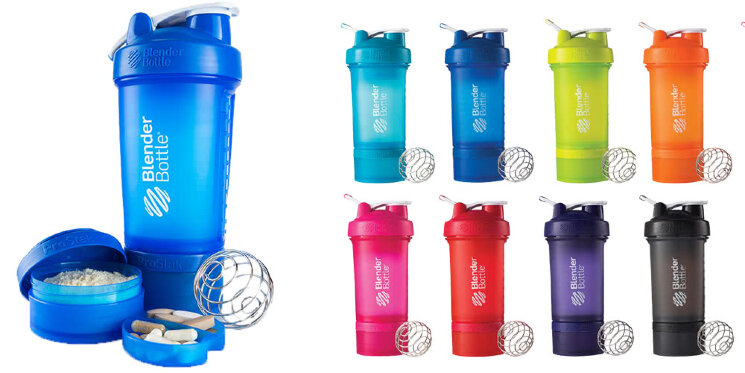 Шейкер Blender Bottle ProStak 500 мл (разные цвета)