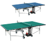 Всепогодный Теннисный стол Donic Outdoor - Roller 800 зеленый, синий (230296)