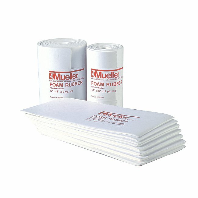 Пенорезина Mueller 060251 Foam Rubber Adhesive Backed, Open Cell 1 рулон (0,3*15*180 см)