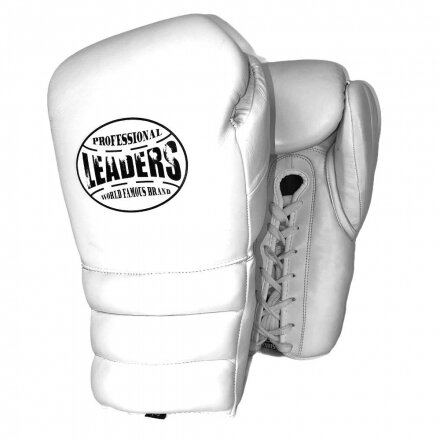 Перчатки боксерские LEADERS leadSeries custom WHITE laces (LS4SLWHL)