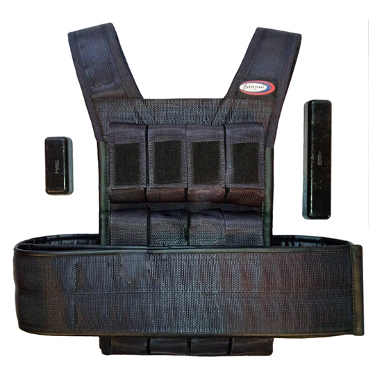 Жилет утяжелитель BANZAI 50 кг, 60 кг «Компакт» короткий (K50-1-2)