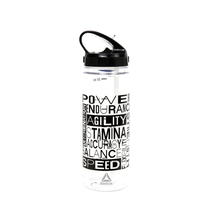 Бутылка для воды Reebok 0,65 Clear POWER (RABT-P65CLPOWER)