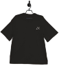 Дизайнерская футболка мужская AX Wear, черная, хлопок (AX-BK)