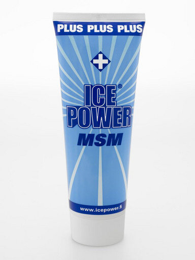 Охлаждающий гель Ice Power Plus Gel (+MSM) (200 мл)
