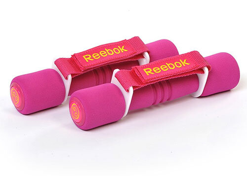 Гантель с мягкими накладками Reebok 0,5 кг.