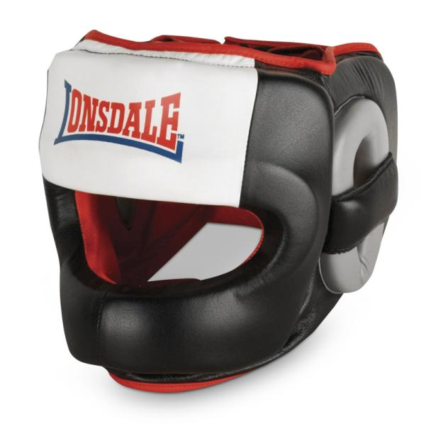 Шлем боксерский с защитным бампером Lonsdale Haigh (160056)