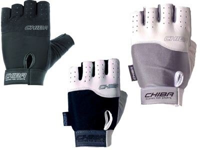 Спортивные перчатки Chiba Allround Line Power (S/XL) (черный с неоновым)