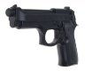 Пистолет тренировочный резиновый Beretta 92 черный (120406)