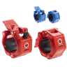 Замки олимпийские LOCK-JAW PRO 2 (пара), красный, диаметр: 50 мм