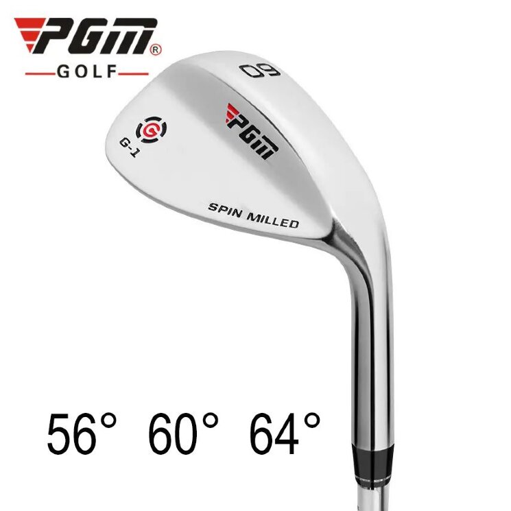 Клюшка для гольфа - Вейдж PGM G-1 Spin Milled, цвет: черный, серебристый