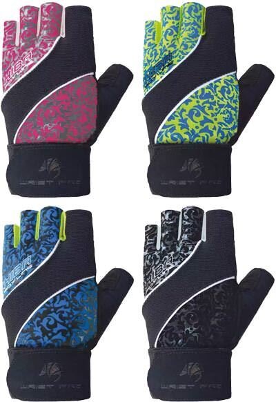 Перчатки для фитнеса женские Chiba Lady Wristpro (XS-M) (цвета разные)