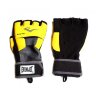 Перчатки гелевые с бинтом Everlast Evergel, желтые, черные (4355)