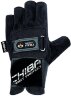 Спортивные перчатки Chiba Workout Line Wrist Protect (S) (черный)