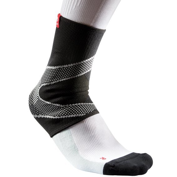 Фиксатор голеностопа McDavid 5115 Ankle Sleeve 4-way elastic w/gel buttress (L-XL) Advanced protection