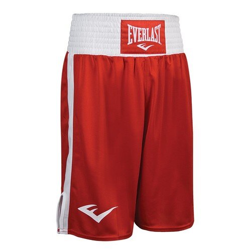 Трусы боксерские Everlast Elite (3652 RD/WH), красные, синие