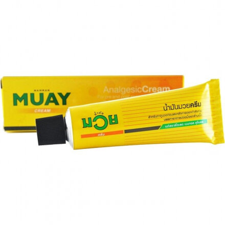 Тайская разогревающая и обезболивающая мазь Namman Muay Analgesic Cream, 100g