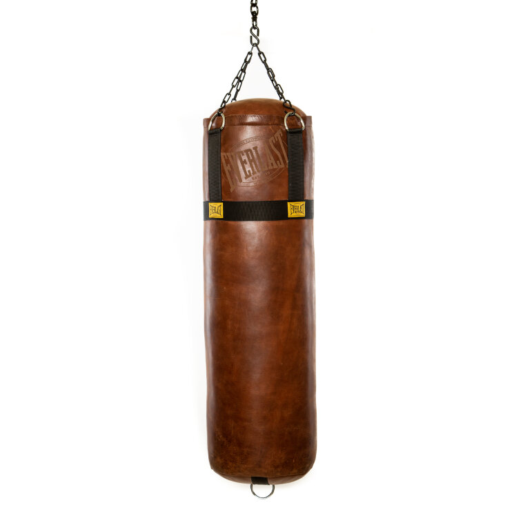 Винтажный боксерский мешок Everlast 1910 Brown (P00002701)