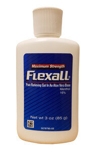 Обезболивающий гель Flexall с сильным болеутоляющим эффектом (ментол 16%) 85 гр 